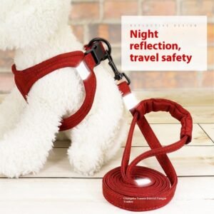 Dog Walking Dog Rope Leash Vest Style